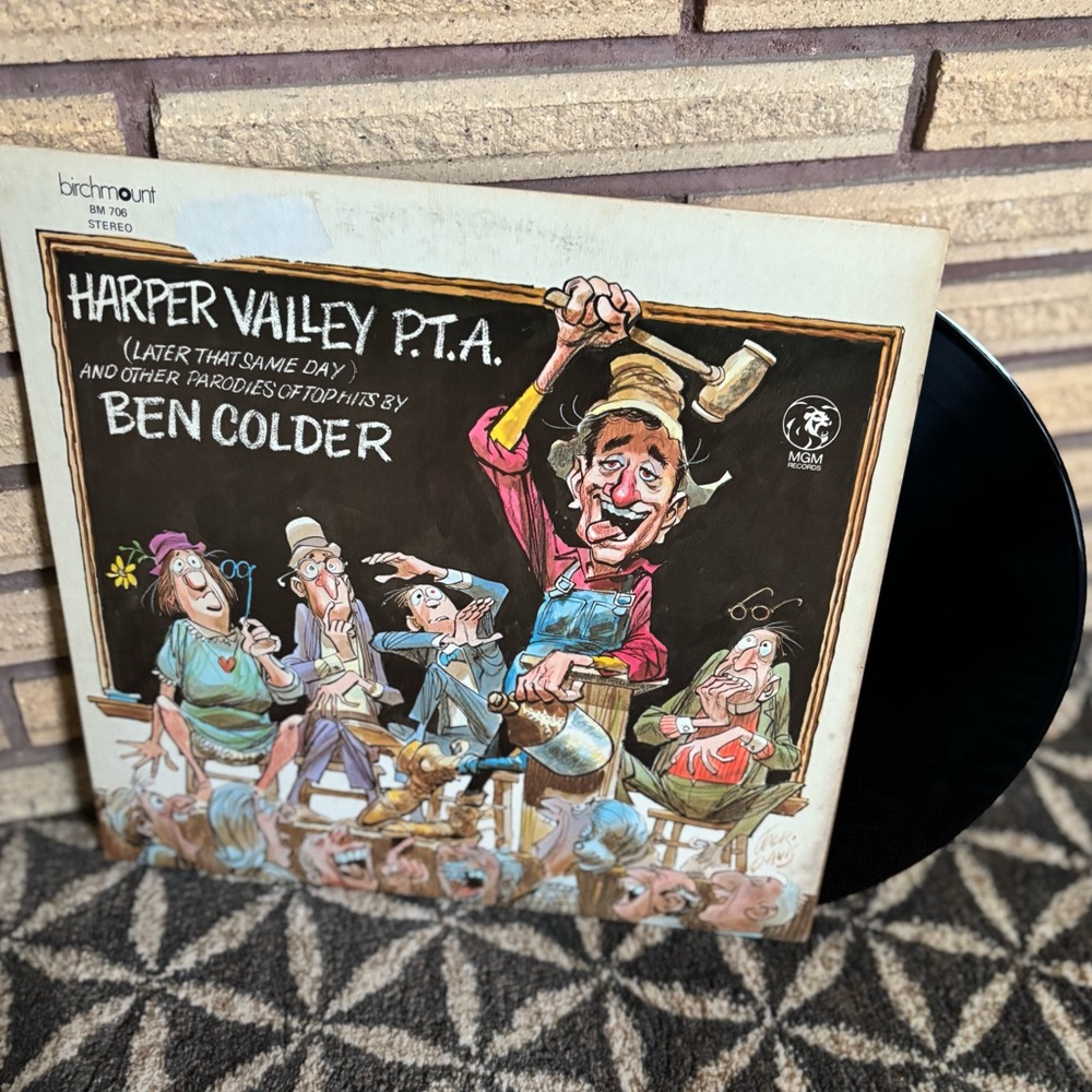 70's Ben Colder's "Harper Valley P.T.A." Record - Drinking Comedy - Comedian